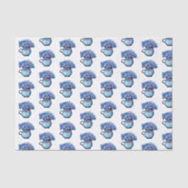 ジャグジーの青いコーンフラワーцветок акварель 薄葉紙