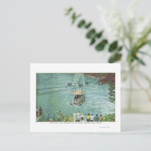 ジャグジーを横断するケーブルカー ポストカード (スタンド正面)