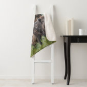 ジャグテリアステッカー屋外ピローフリースブランケット シェルパブランケット (インサイチュ)