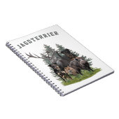 ジャグテリアステッカー屋外枕ガラスコースターT ノートブック (右側)