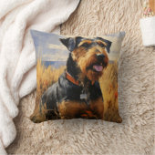 ジャグテリア犬 クッション (ブランケット)