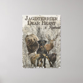 ジャグテリア親愛ー、ビーストv.レンブラッド文鎮ポー キャンバスプリント