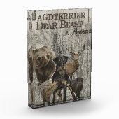 ジャグテリア親愛ー、ビーストv.レンブラッド文鎮 フォトブロック (左)