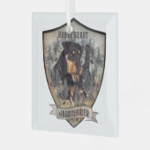 ジャグテリア ガラスオーナメント (正面左)