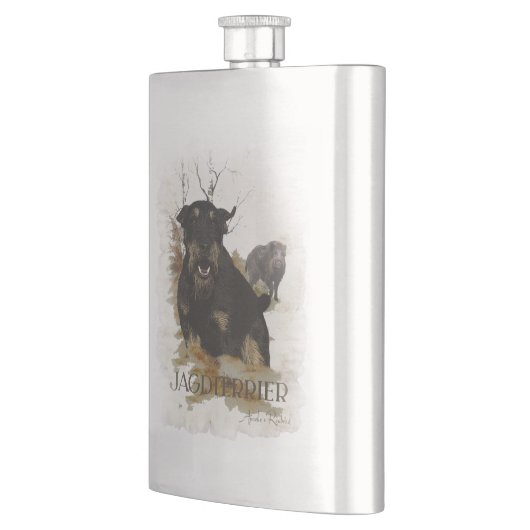 ジャグテリア フラスク (左)