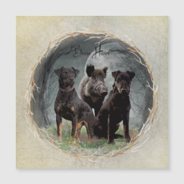 ジャグテリア、勇敢なハートタペストリーのポスターのアクリル