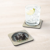 ジャグテリア、勇敢なハートタペストリーのポスターのアクリル コースター (右側)