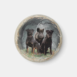 ジャグテリア、勇敢なハートタペストリーのポスターのアクリル マグネット