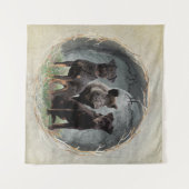 ジャグテリア、勇敢なハート タペストリー (正面(横))