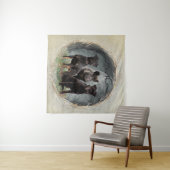 ジャグテリア、勇敢なハート タペストリー (インサイチュ(横))