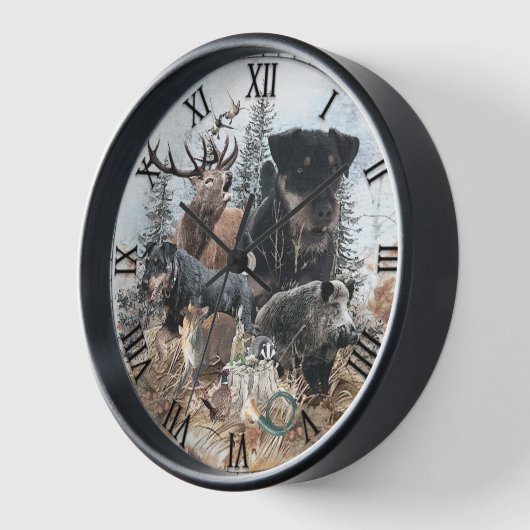 ジャグテリア 壁時計 (傾斜)