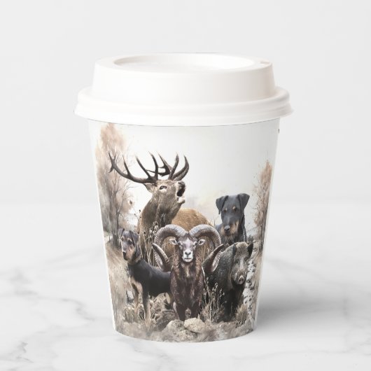 ジャグテリア 紙コップ (正面)