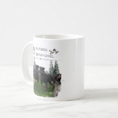 ジャグテリアBo v. Renbrad KennelHPラップトップスキン コーヒーマグカップ (正面左)