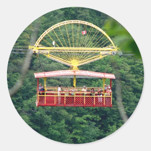 ジャグプール航空カー：ナイアガラ秋 ラウンドシール (正面)