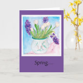 ジャグモダンは春の初期のシステムを警告保持する！ カード (黄色い花)