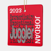 ジャグラー超並外カスタム セラミックオーナメント (左)