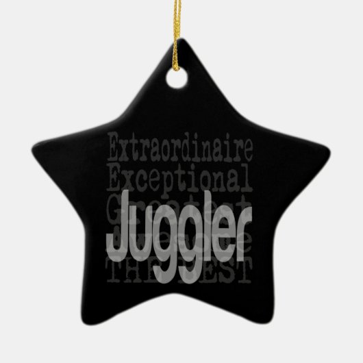 ジャグラー超並外セラミックオーナメント セラミックオーナメント (正面)