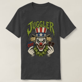 ジャグラー・クリーピー・アンクルサム・ピエロ Tシャツ