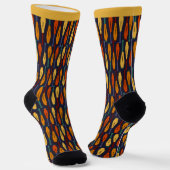 ジャグラー・ジャグリング・クラブパターン(の模様が)ある向け ソックス (傾斜あり)