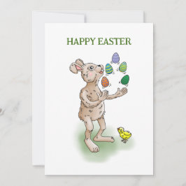 ジャグリングイースターバニー シーズンカード