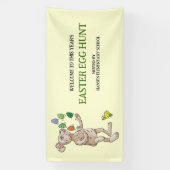 ジャグリングイースターバニー 横断幕 (縦)