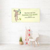 ジャグリングイースターバニー 横断幕 (インサイチュ)