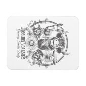 ジャグリングデイジーファームファミリーマガネ マグネット (横)