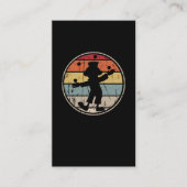 ジャグリングピエロおもしろいサーカスジャグラー 名刺 (正面)