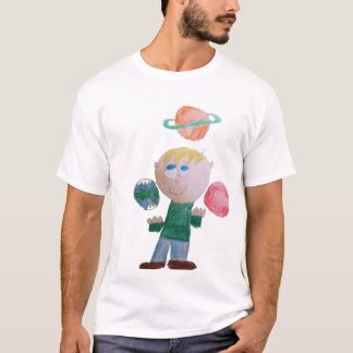 ジャグリング惑星クルーTシャツ Tシャツ