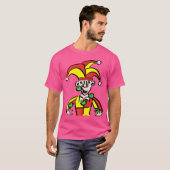 ジャグリング道化師ピエロ Tシャツ (正面フル)
