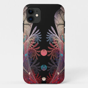 ジャグリング・アブストラクト・モダン・ファンタジー・フラクタル・アート iPhone 11 ケース