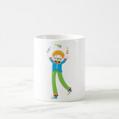ジャグリング ピエロ コーヒーマグカップ (中央)