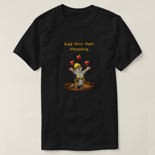"ジャグリング" Tシャツ (デザイン正面)