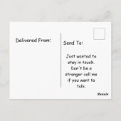 ジャグリングTレックスのピエロ服 ポストカード (裏面)