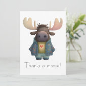 ジャケクールットとガファンシーラスのムース サンキューカード (スタンド正面)