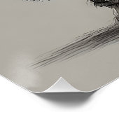 ジャケットと帽子をかぶった愛らしいファンタジーの生き物 ポスター (コーナー)