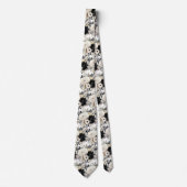 ジャケットに合うタイ｜結婚式＆イベント用フラワーネクタイ ネクタイ (正面)