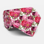 ジャケットに合うタイ｜結婚式＆イベント用花柄ネクタイ ネクタイ (ロール)