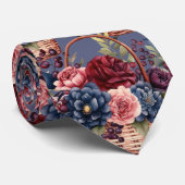 ジャケットに合うタイ|結婚式&イベント用花柄ネクタイ ネクタイ (ロール)