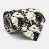 ジャケットに合うタイ｜結婚式＆イベント用花柄ネクタイ ネクタイ (ロール)