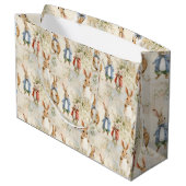 ジャケットのウサギ ラージペーパーバッグ (裏面アングル)