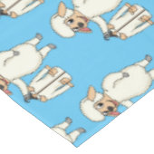 ジャケット漫画を持つ可愛い羊 テーブルクロス (アングル)