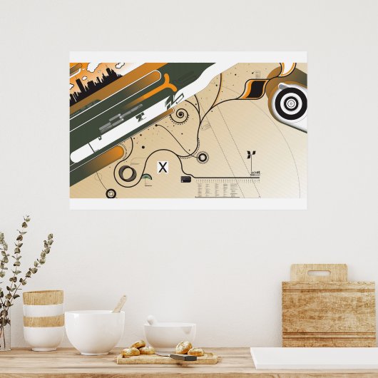 ジャケット ポスター (キッチン)