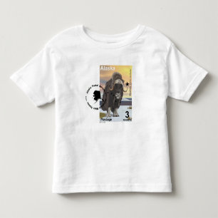 ジャケツイギリス記念スタンプ トドラーTシャツ