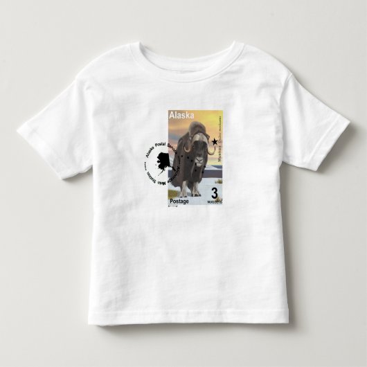 ジャケツイギリス記念スタンプ トドラーTシャツ (正面)
