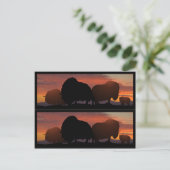 ジャコウウシのbookmarkers ポストカード (スタンド正面)
