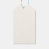 ジャコビアン・フローラル・プリント ギフトタグ (裏面)