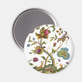 ジャコビーンシベル刺繍木 マグネット (正面/裏面)