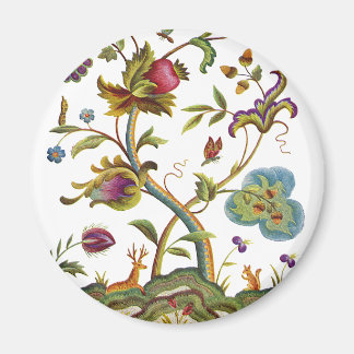 ジャコビーンシベル刺繍木 マグネット