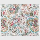 ジャコビーンシームレスパターン。花の背景， eth ラッピングペーパー (フラット)